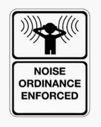 Message the Business. . Edmond noise ordinance time